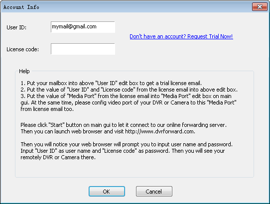 DVR Port Forwarding