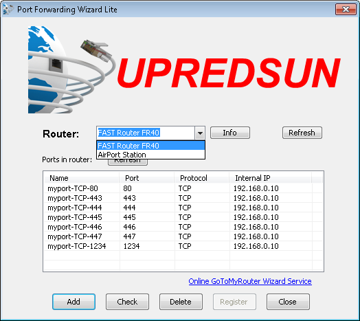 port forwarding software