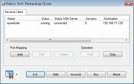 Public Port Forwarding 2.0