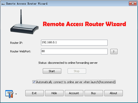 Remote Access Router Wizard - Simple Solution for accessing router remotely